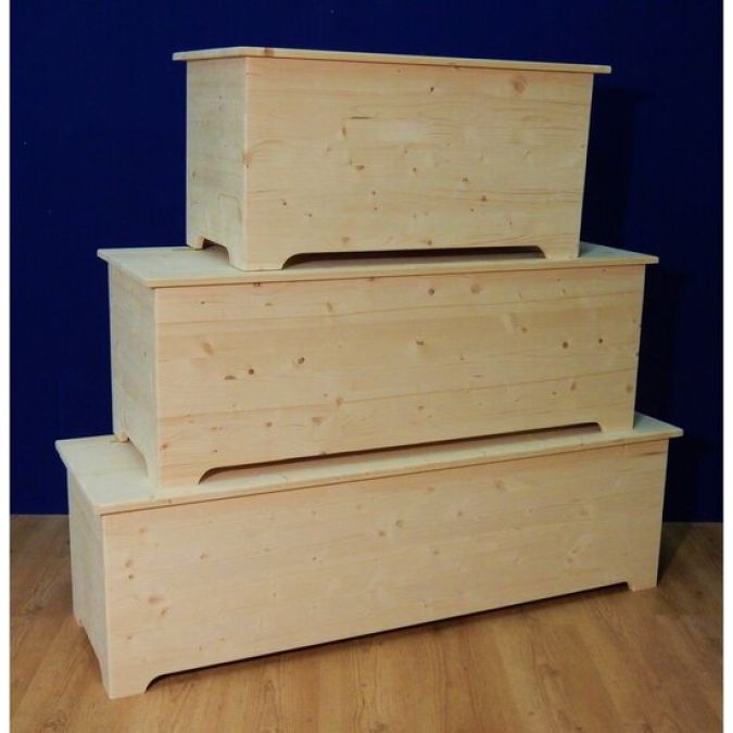 houten kist Andre 120cm breed