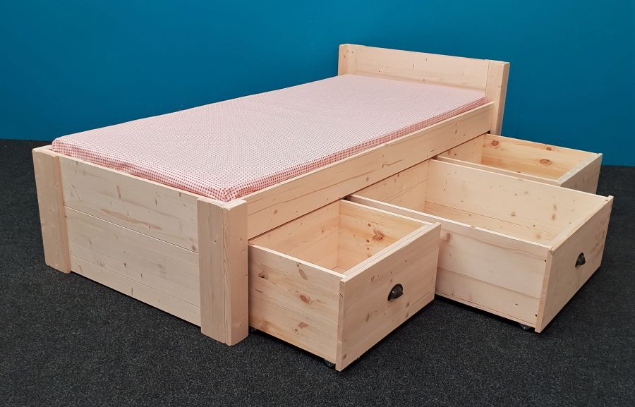 2-persoonsbed Bedzie met laden